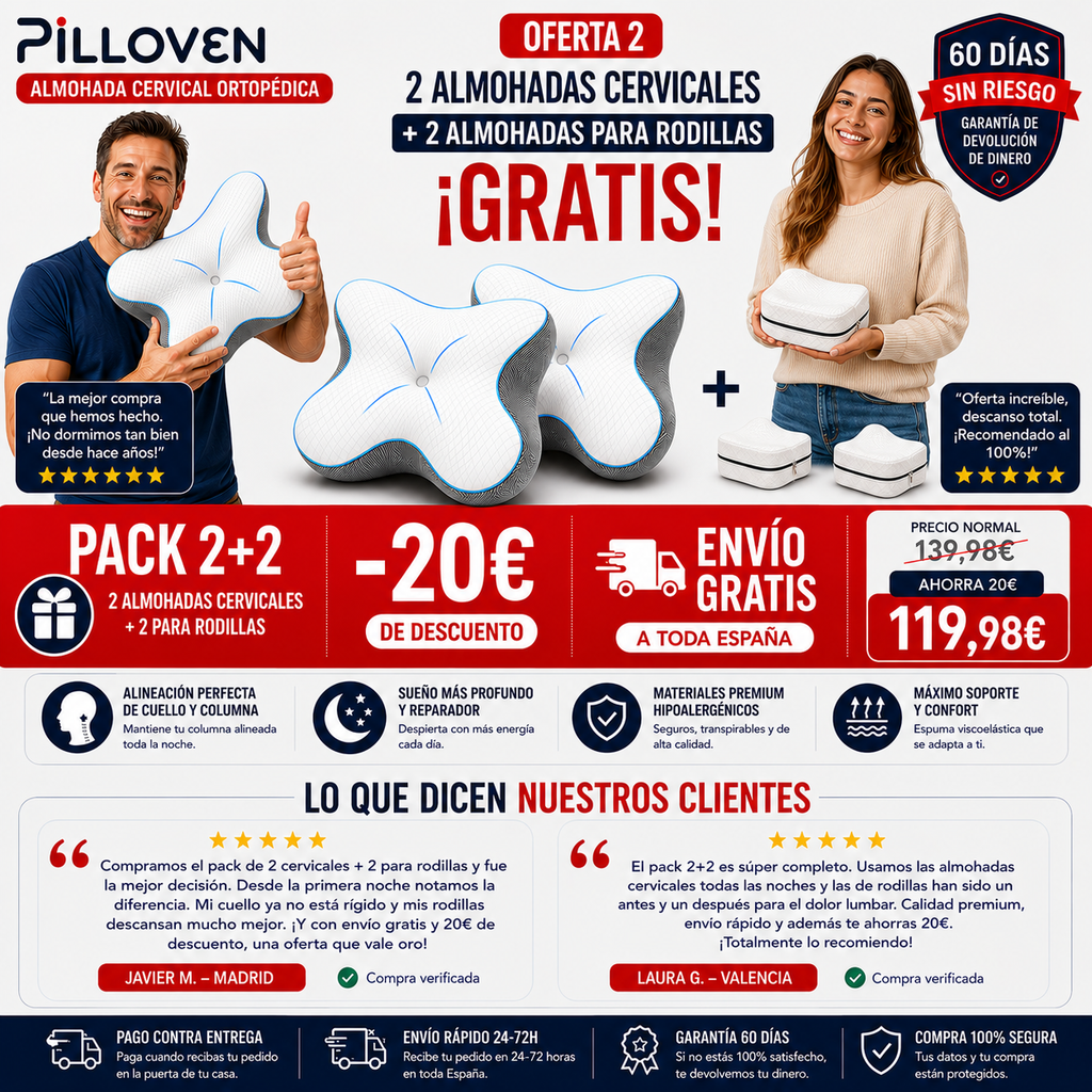 Almohada Mariposa Pilloven – Siéntete en el cielo cada noche.