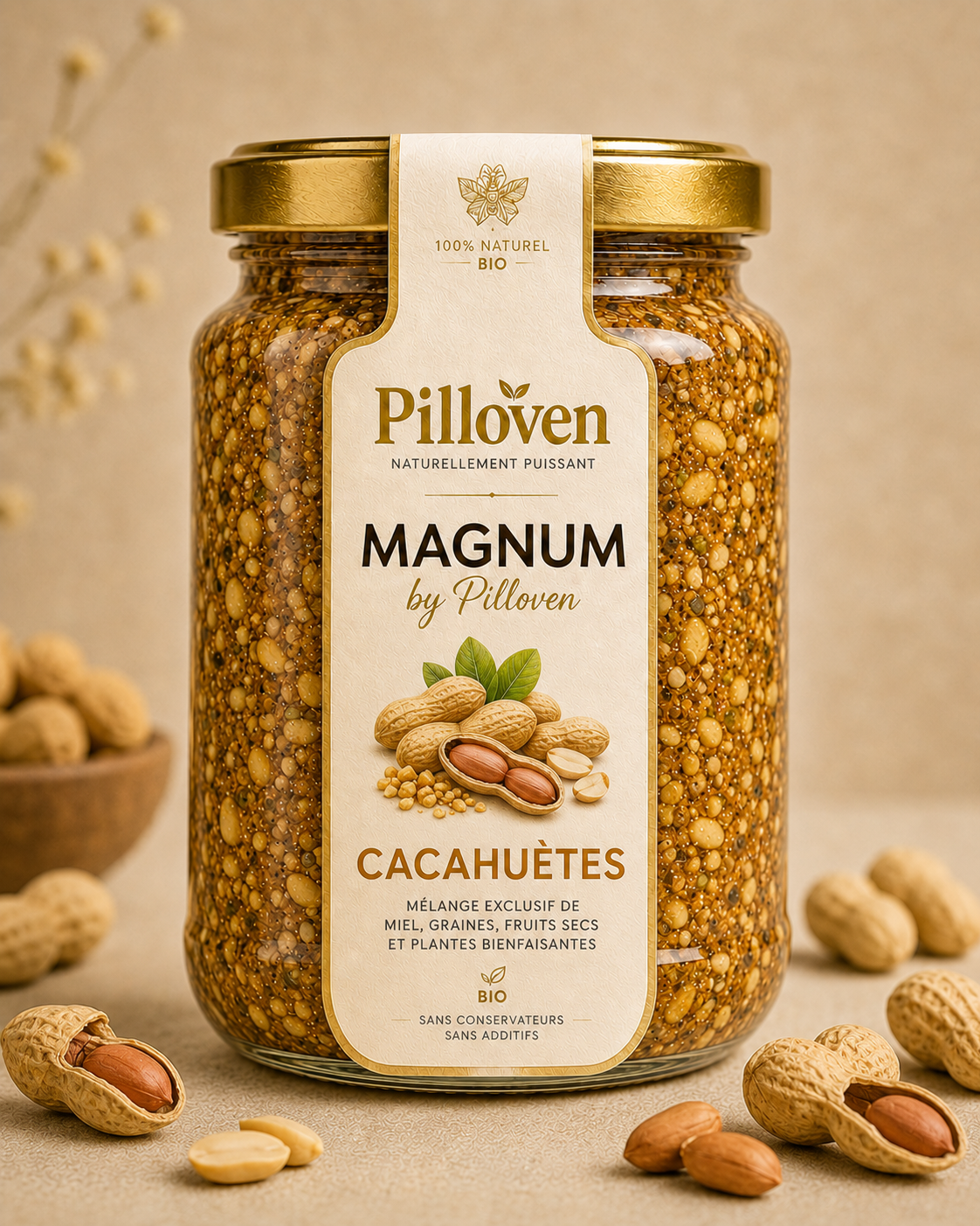Magnum by Pilloven – CACAHUÈTE | بالعسل الحر