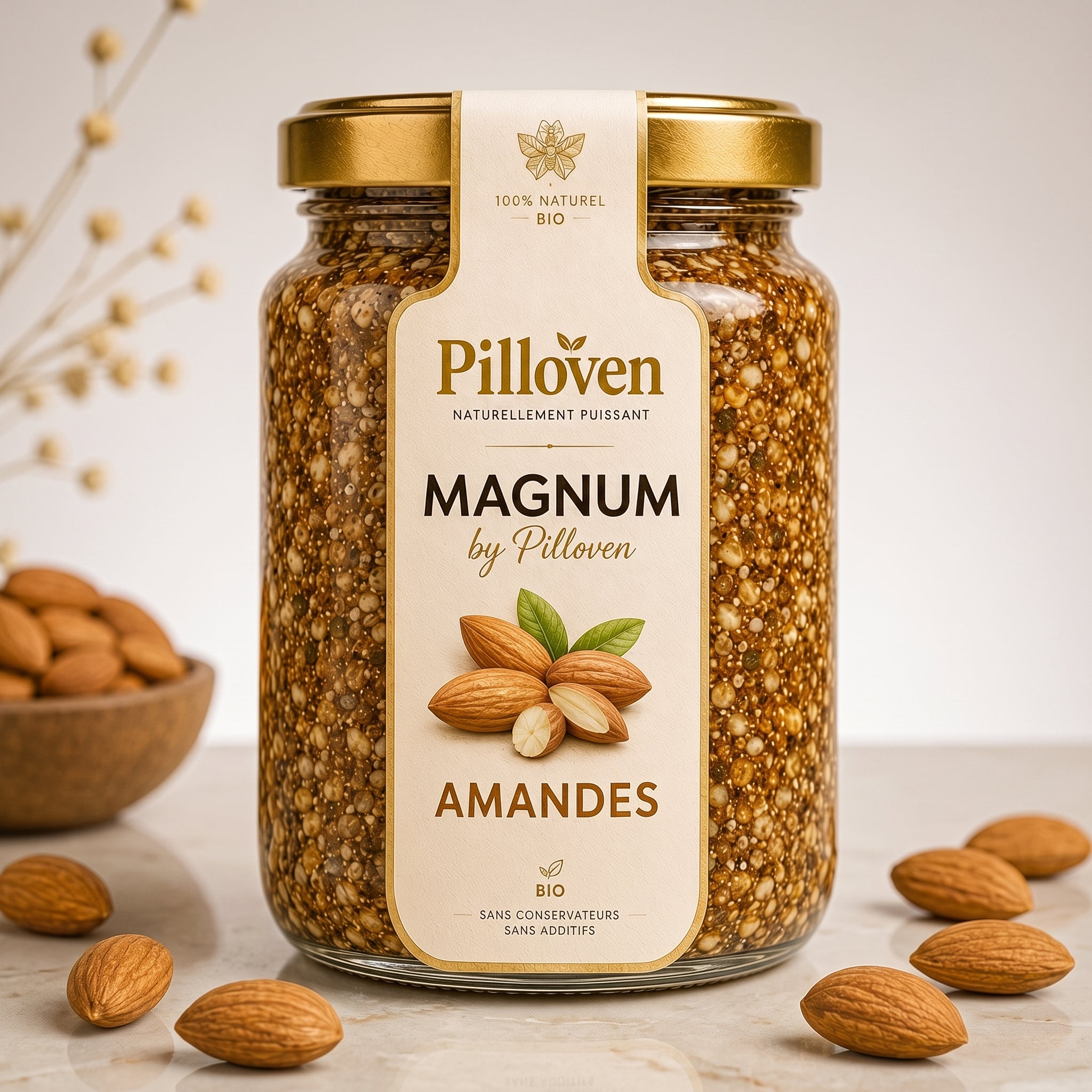 Magnum by Pilloven – AMANDES | بالعسل الحر
